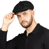 KASZKIET Męski Alessio Stylowy Elegancki NEWSBOY CAP Jesień Zima RETRO