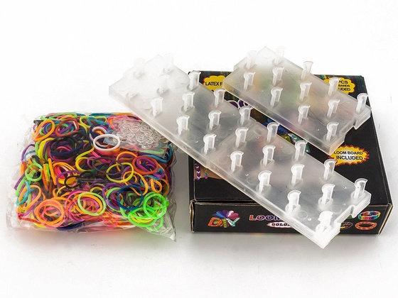 ZESTAW LOOM BAND - CE - PRZEBADANE W POLSCE ! -50%