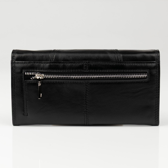 Alessio PORTFEL damski SKÓRA NATURALNA blokada RFID