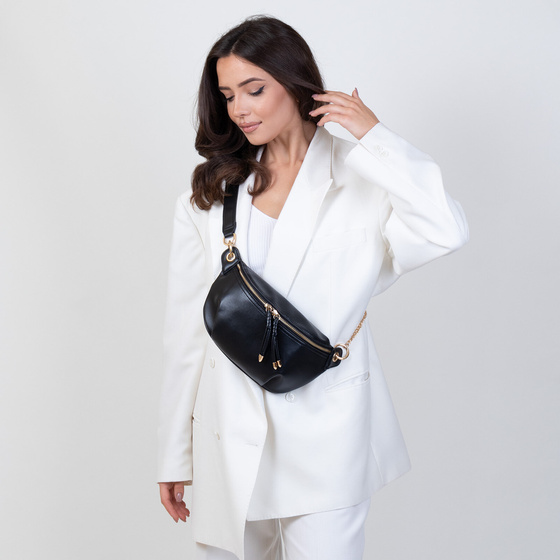 Alessio NERKA SASZETKA TOREBKA damska na RAMIĘ POJEMNA CROSSBODY