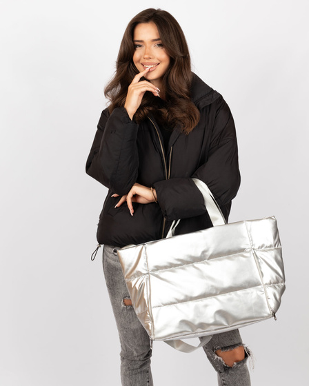 TOREBKA Damska Alessio PIKOWANA TORBA KLASYCZNA Shopper QUILTED