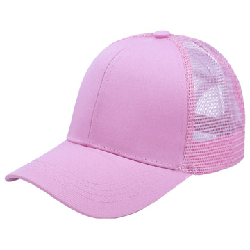 Czapka z daszkiem NA KUCYK bejsbolówka damska z siatką