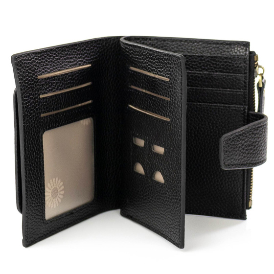 Alessio PORTFEL damski PORTMONETKA SKÓRA NATURALNA Pudełko PREZENTOWE