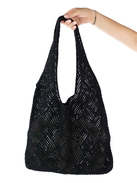 Alessio TORBA DAMSKA na ramię torebka NA ZAKUPY miejska BOHO shopperka