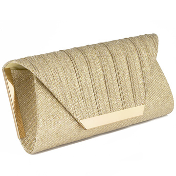 Torebka wieczorowa KOPERTÓWKA damska wizytowa ŁAŃCUSZEK elegancka