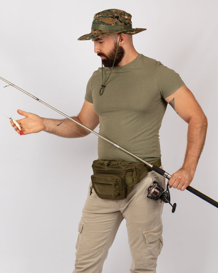 KAPELUSZ letni na ryby MĘSKI WĘDKARSKI bucket BONNIE HAT rybacki