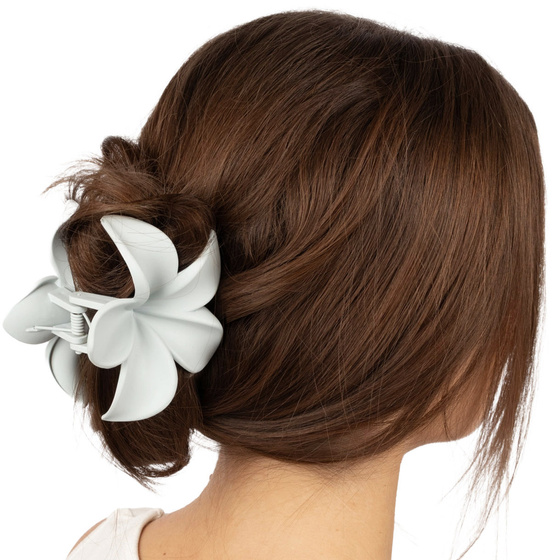 SPINKA DO WŁOSÓW klamra żabka szczęka Kwiat Plumerii KWIAT HAWAJSKI