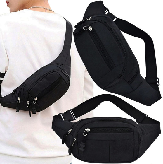 NERKA saszetka BIODRÓWKA TOREBKA damska MĘSKA POJEMNA Alessio