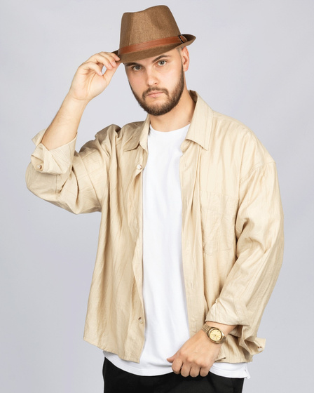 KAPELUSZ Alessio MĘSKI damski PLECIONY lato HAWANA letni PANAMA