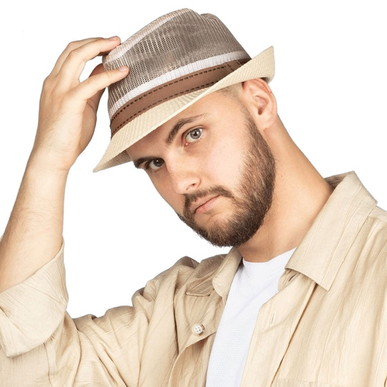 KAPELUSZ Alessio MĘSKI damski PLECIONY lato HAWANA letni PANAMA