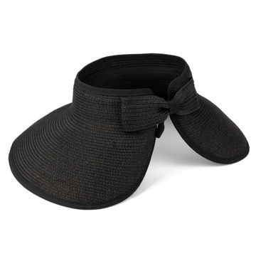 DASZEK DAMSKI Alessio słomkowy boho lato plaża KOKARDA NA KUCYK