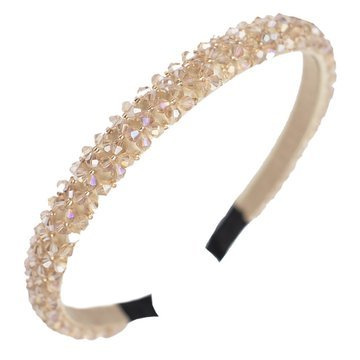OPASKA DO WŁOSÓW cyrkonie ELEGANCKA wąska