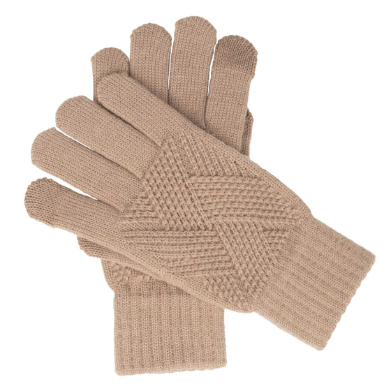 RĘKAWICZKI DAMSKIE Alessio dotykowe do telefonu ciepłe ZIMOWE S/M