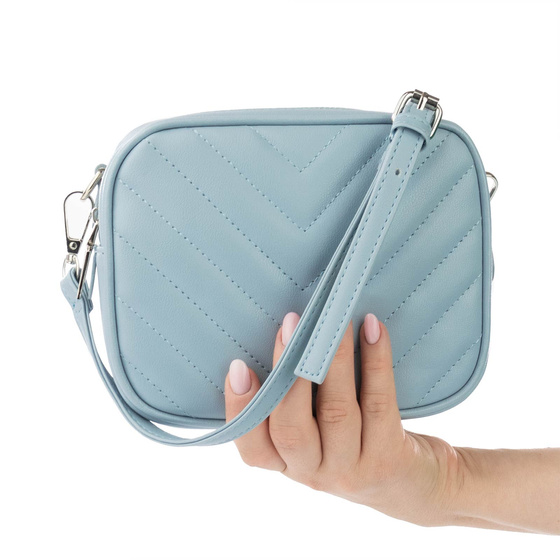 Alessio TOREBKA Damska PIKOWANA CROSSBODY na ramię PASEK QUILTED