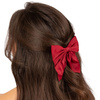 SPINKA DO WŁOSÓW kokardka do włosów elegancka modna klasyczna na klamerce