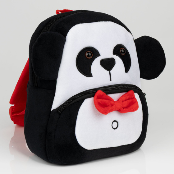 PLECAK SZKOLNY dla Dziewczynki Chłopca Przedszkolaka panda PLUSZOWY