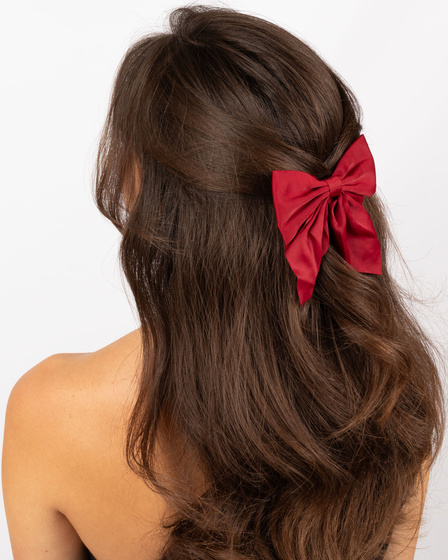 SPINKA DO WŁOSÓW kokardka do włosów elegancka modna klasyczna na klamerce