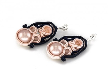 KOLCZYKI SUTASZ VINTAGE ROSE