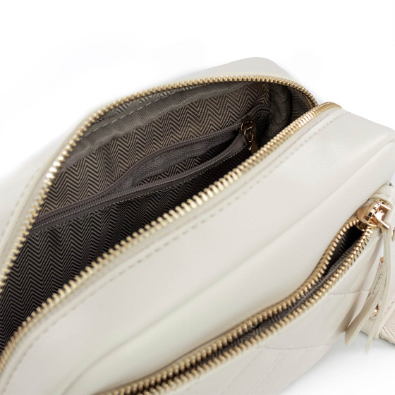 Alessio TOREBKA Damska CROSSBODY PIKOWANA na ramię PASEK QUILTED