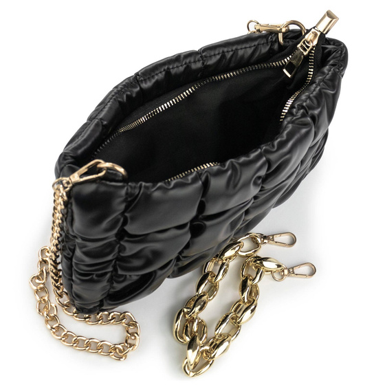 Alessio TOREBKA Damska PIKOWANA KLASYCZNA Kopertówka QUILTED