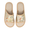 KAPCIE damskie Alessio domowe KWIATY Lekkie Miękkie FOLK r. 36-37