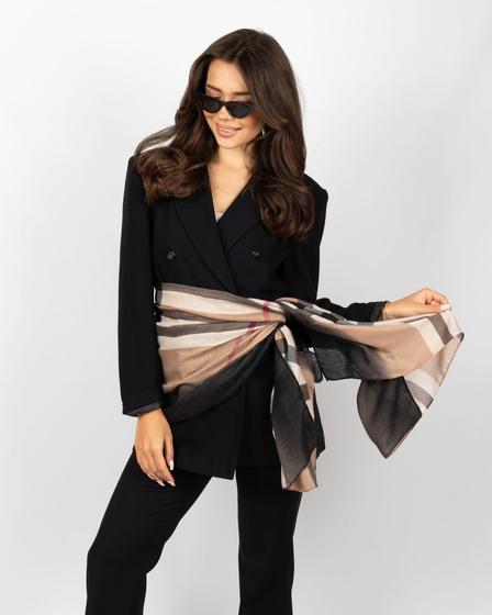 CHUSTA Damska SZAL SZALIK Alessio na SZYJĘ na GŁOWĘ chustka LEKKA ZWIEWNA