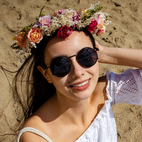 OKULARY przeciwsłoneczne LENONKI okrągłe damskie męskie POLARYZACJA