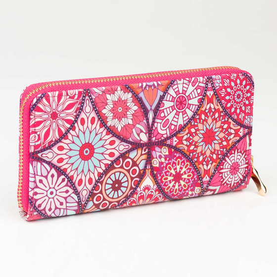 PORTFEL DAMSKI Alessio PORTMONETKA Miękki Styl Ludowy FOLK