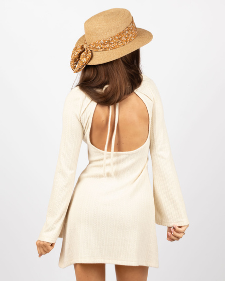 KAPELUSZ DAMSKI Alessio słomkowy boho lato plaża KOKARDA słomiany