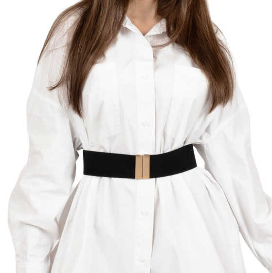 SZEROKI PASEK DAMSKI Alessio DO SUKIENKI elastyczny GUMA Rozmiar S