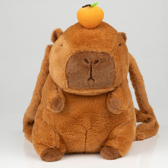 PLECAK SZKOLNY dla Dziewczynki Chłopca Przedszkolaka Kapibara PLUSZOWY DUŻY