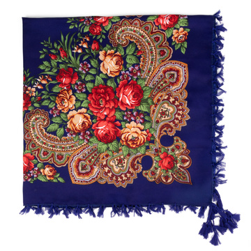 CHUSTA Ludowa Alessio GÓRALSKA Folk KWIATY DUŻA