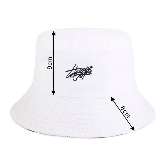 BUCKET HAT czapka dwustronna rybacki KAPELUSZ napis