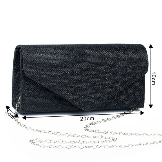 TOREBKA wizytowa mała KOPERTÓWKA WIECZOROWA ELEGANCKA