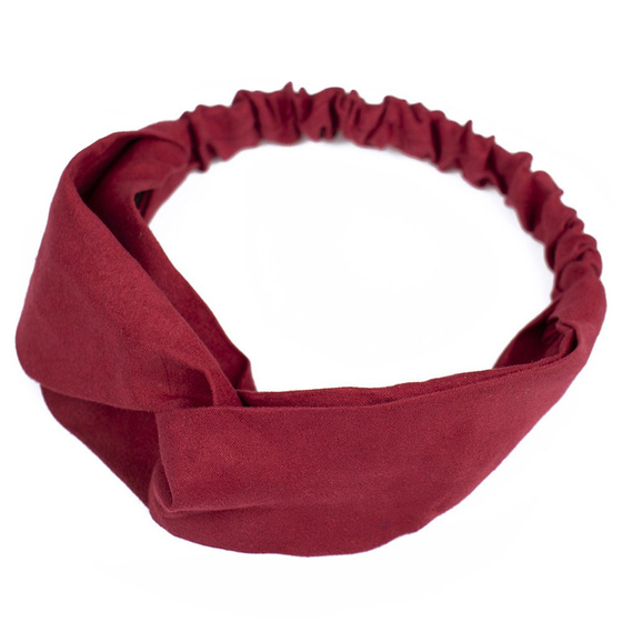 OPASKA DO WŁOSÓW damska TURBAN na gumce WĘZEŁ na głowę