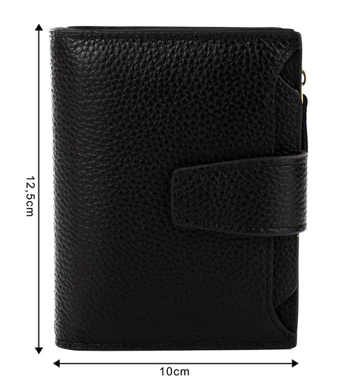 Alessio PORTFEL damski PORTMONETKA SKÓRA NATURALNA Pudełko PREZENTOWE