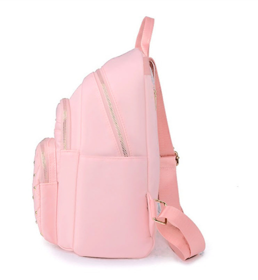 Alessio PLECAK damski POJEMNY miejski szkolny PIKOWANY torba QUILTED