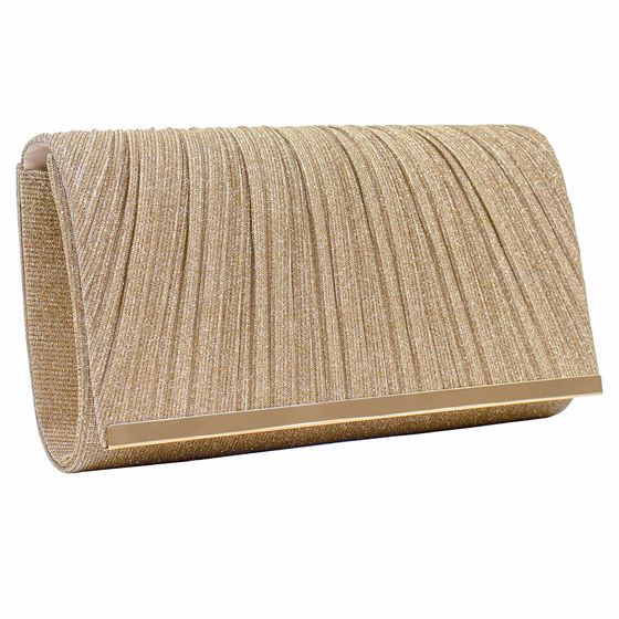 Torebka WIECZOROWA błyszcząca KOPERTÓWKA mała ELEGANCKA wizytowa