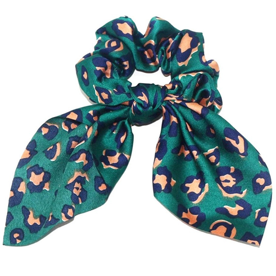 GUMKA DO WŁOSÓW panterka SCRUNCHIE frotka apaszka
