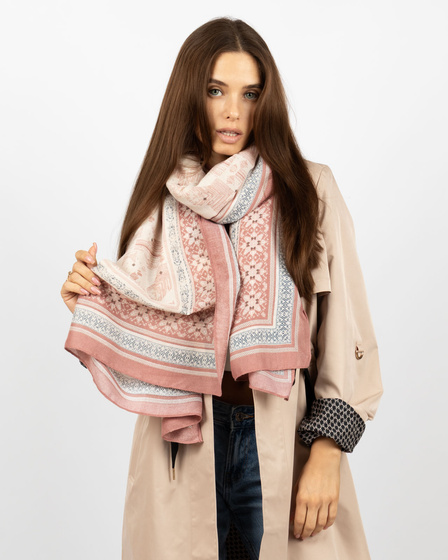 CHUSTA Damska SZAL SZALIK Alessio na SZYJĘ na GŁOWĘ chustka LEKKA ZWIEWNA