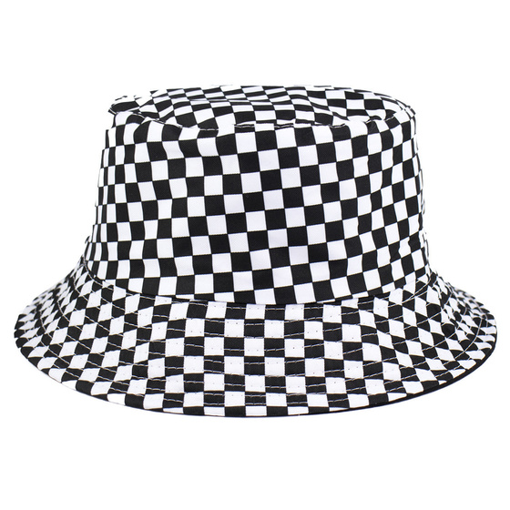 BUCKET HAT czapka dwustronna KAPELUSZ kratka