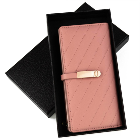 Alessio PORTFEL damski DUŻY PORTMONETKA Pudełko PREZENTOWE