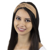 OPASKA DO WŁOSÓW na gumce TURBAN na głowę damska WĘZEŁ