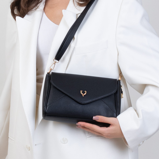 Alessio TOREBKA Damska CROSSBODY KOPERTÓWKA LISTONOSZKA na ramię PASEK