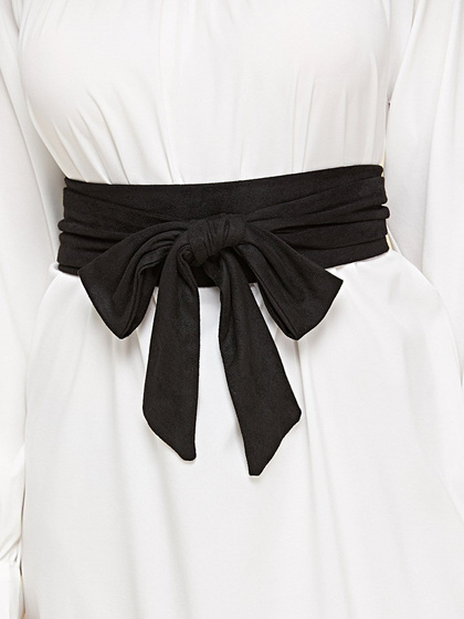 PASEK damski Alessio WIĄZANY do sukienki szeroki Materiałowy BOHO