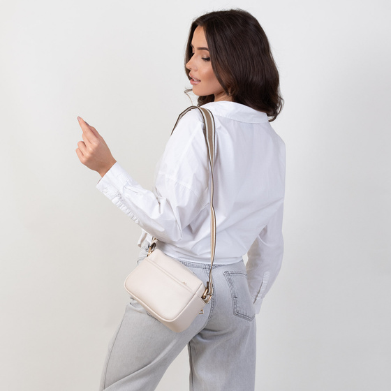 Alessio TOREBKA Damska CROSSBODY LISTONOSZKA KOPERTÓWKA na ramię PASEK