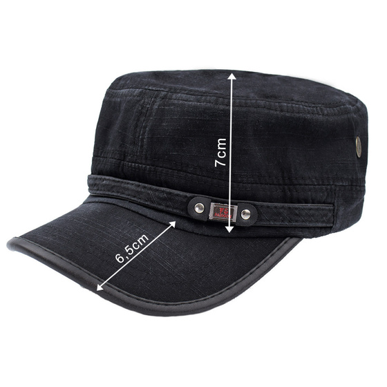 Czapka z daszkiem męska elegancka PATROLÓWKA