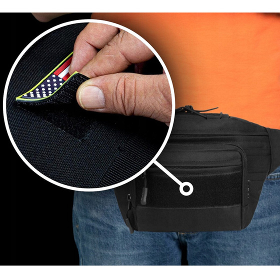 Alessio SASZETKA NERKA biodrówka TAKTYCZNA SURVIVAL XXL POJEMNA