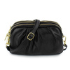 Alessio TOREBKA Damska na ramię CROSSBODY mała SKÓRA NATURALNA
