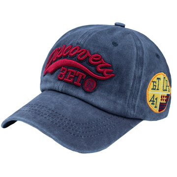 Czapka z daszkiem MĘSKA bejsbolówka damska RETRO vintage